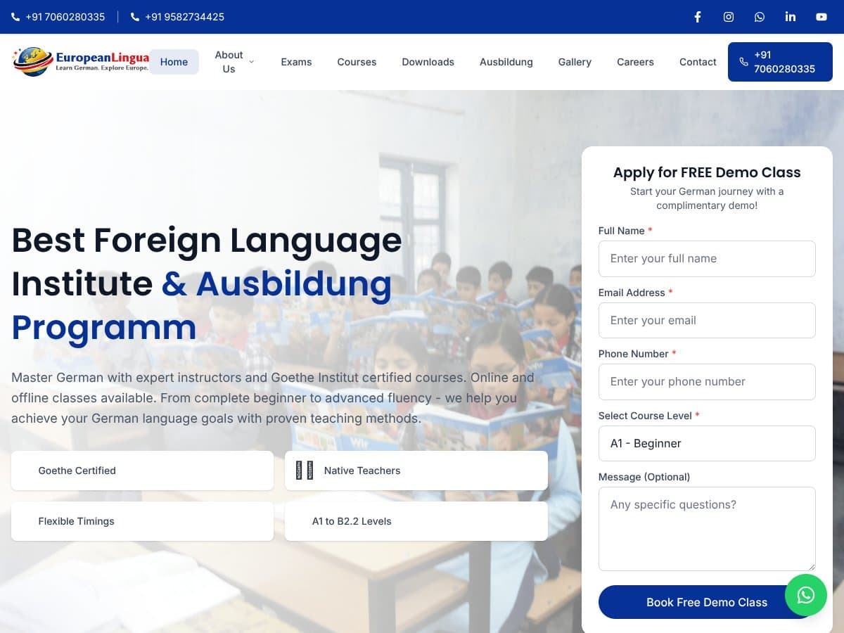 European Lingua — Language Institute